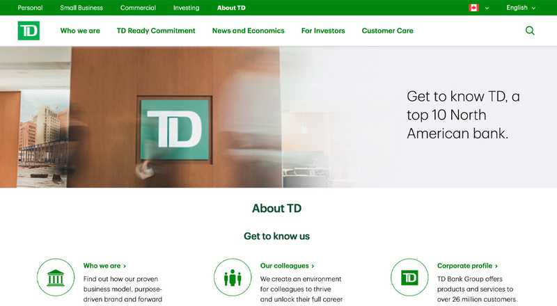 General informations - TD Bank